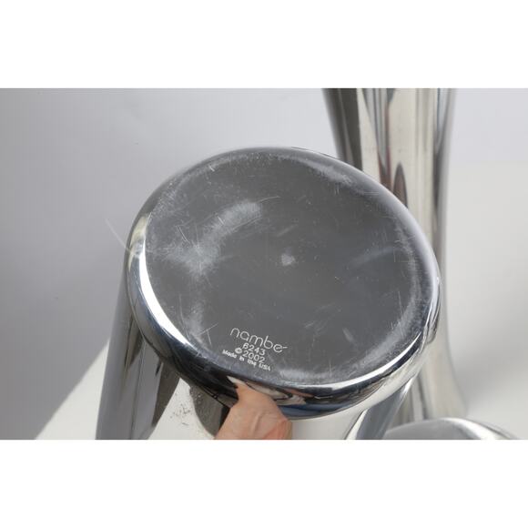 Nobe Silver Plated Set Vase Candle Holders Wine Rack Plates & Bowl Décor Holiday - Picture 14 of 16